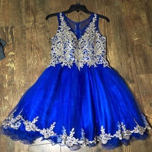 Blue Sparkle dress
